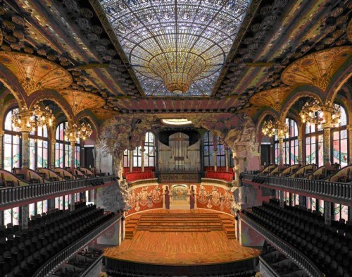 Дворец каталонской музыки (Palau de la Música Catalana) 