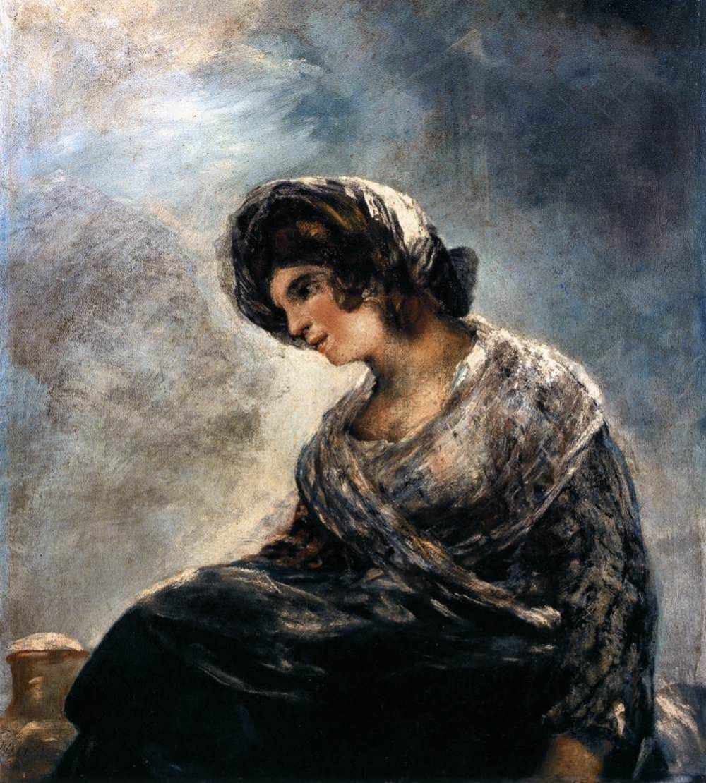 Франсиско Гойя "Молочница из Бордо", 1825—1827