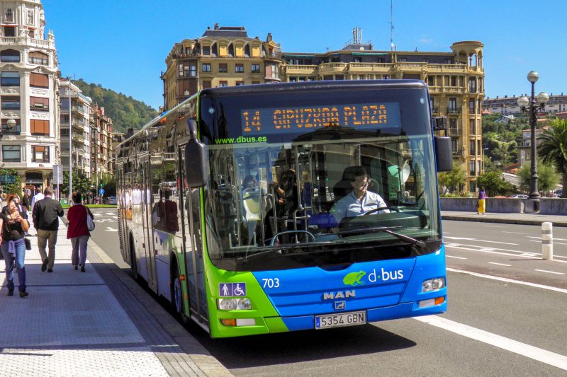 Городской автобус Сан-Себастьяна