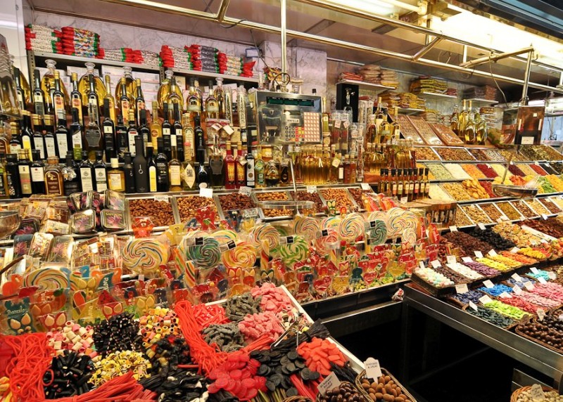 Рынок Бокерия (Mercat de la Boqueria) или Сан-Жузеп (Sant Josep)