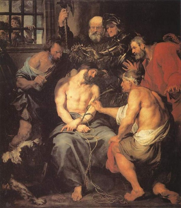 Антонис ван Дейк "Коронование терновым венцом", 1618-1620гг.