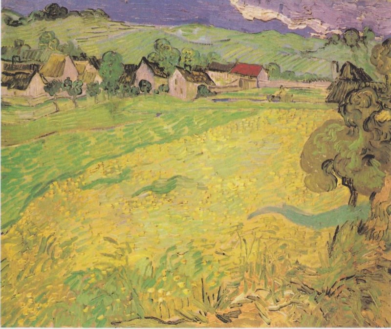 "Деревня Les Vessenots в Овере" , Ван Гог