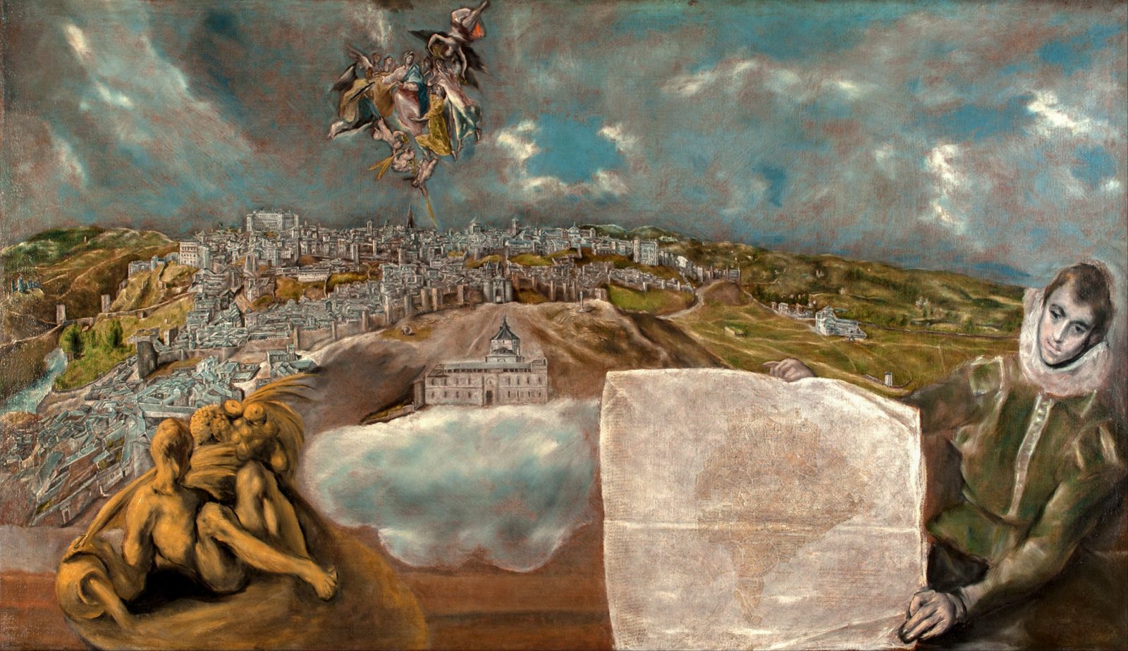 «Вид и план Толедо», Эль Греко