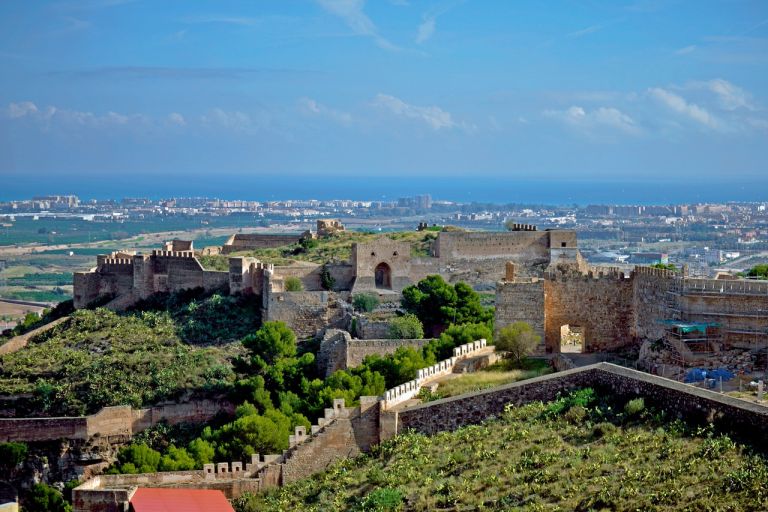 Древняя крепость Castillo de Sagunto