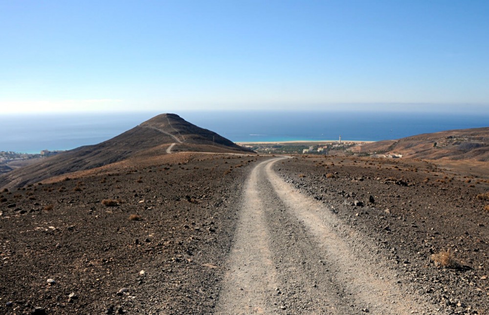 Дорога на Pico de la Zarza