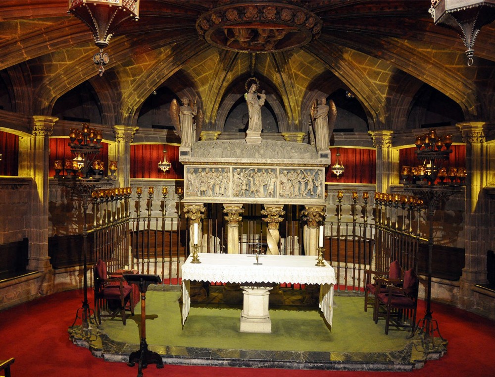Склеп Святой Евлалии (Cripta de Santa Eulalia)