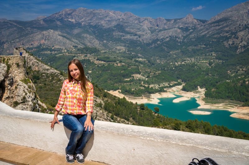 Водохранилище Гуадалест (Embassament de Guadalest)