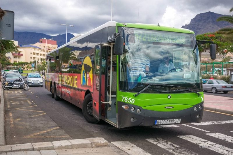Автобус на Тенерифе