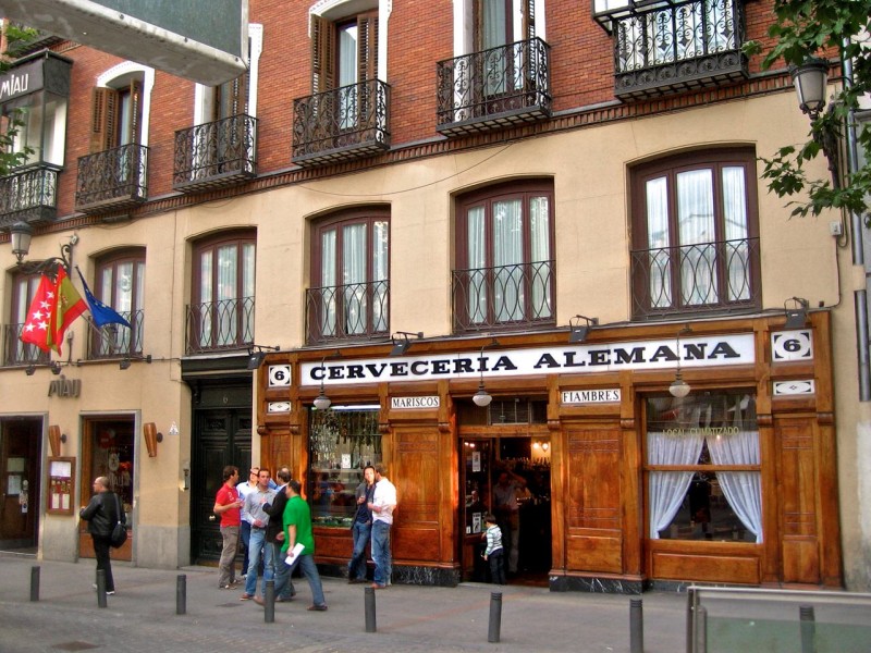 Пивная Алемана в Мадриде