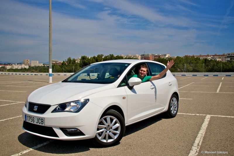 Арендовали Seat Ibiza в Валенсии