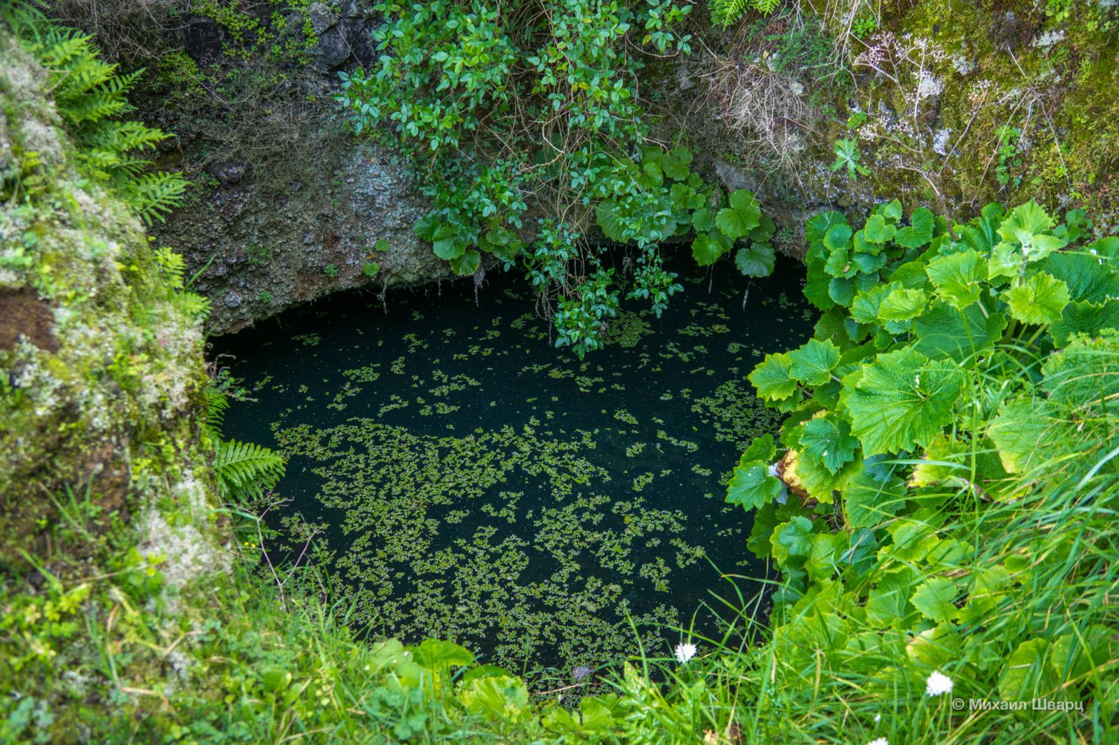 Накопители воды вырытые около Гароэ