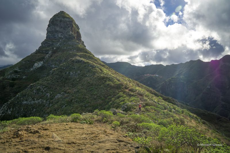 Roque de Taborno – символ парка Анага