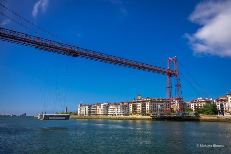 Мост-паром в Бильбао