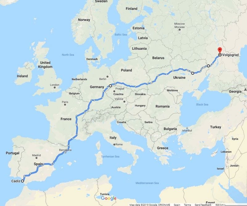 Как перевезти авто из России в Испанию 3