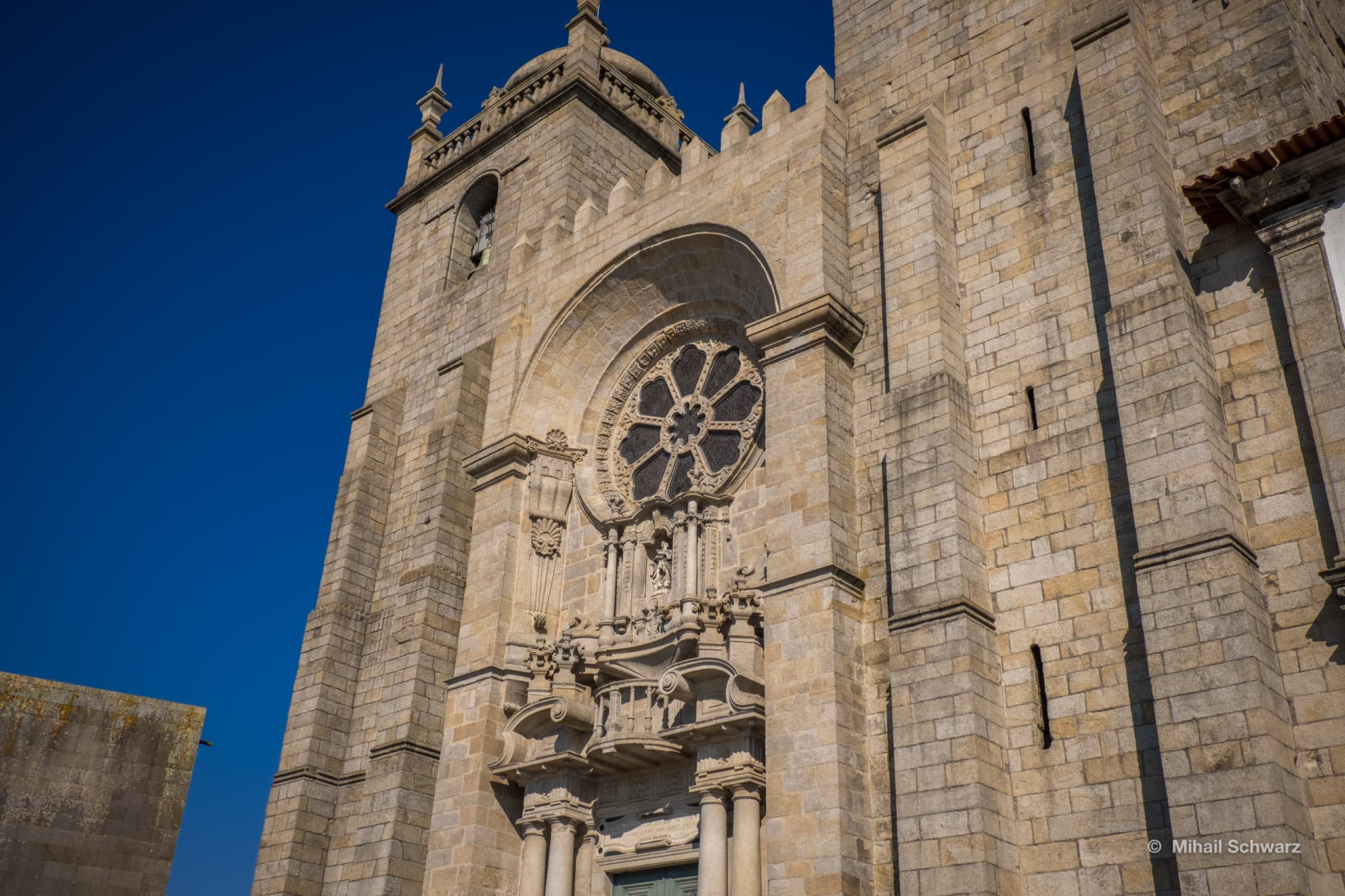 Окно-розетка Sé Catedral do Porto