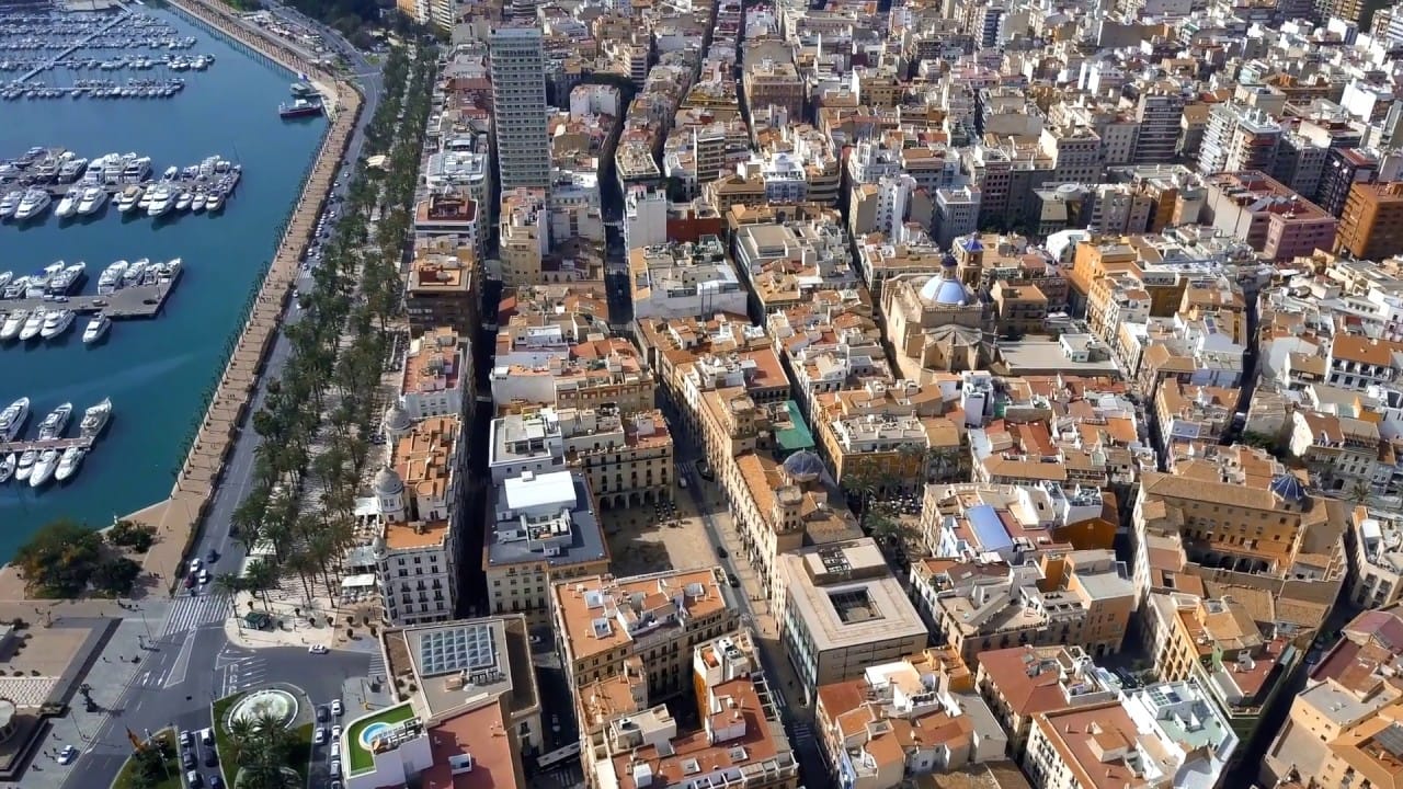 Alicante 4K by Drone